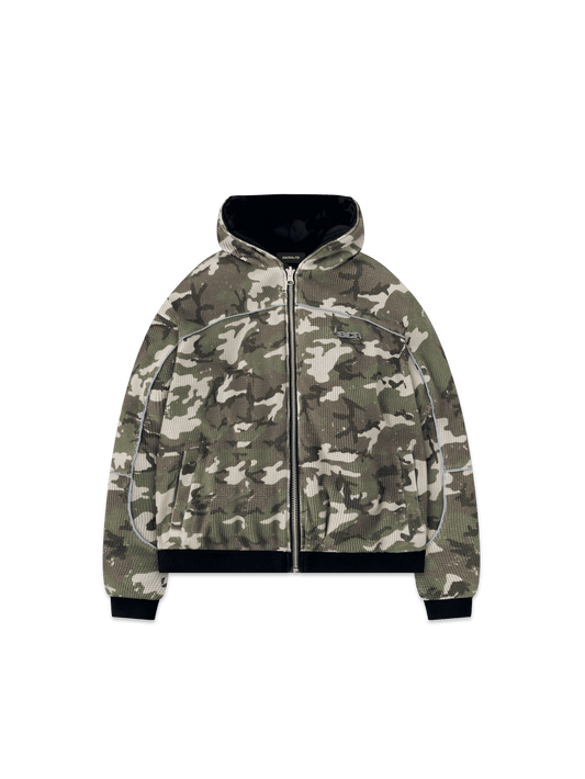 REVERSIBLE BOMBER JACKET - CAMO