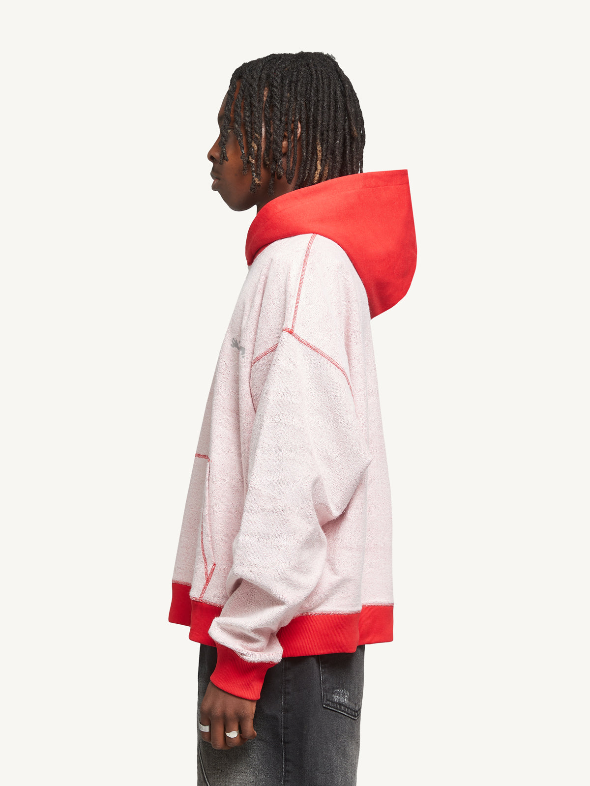 INSIDE OUT HOODIE - RED