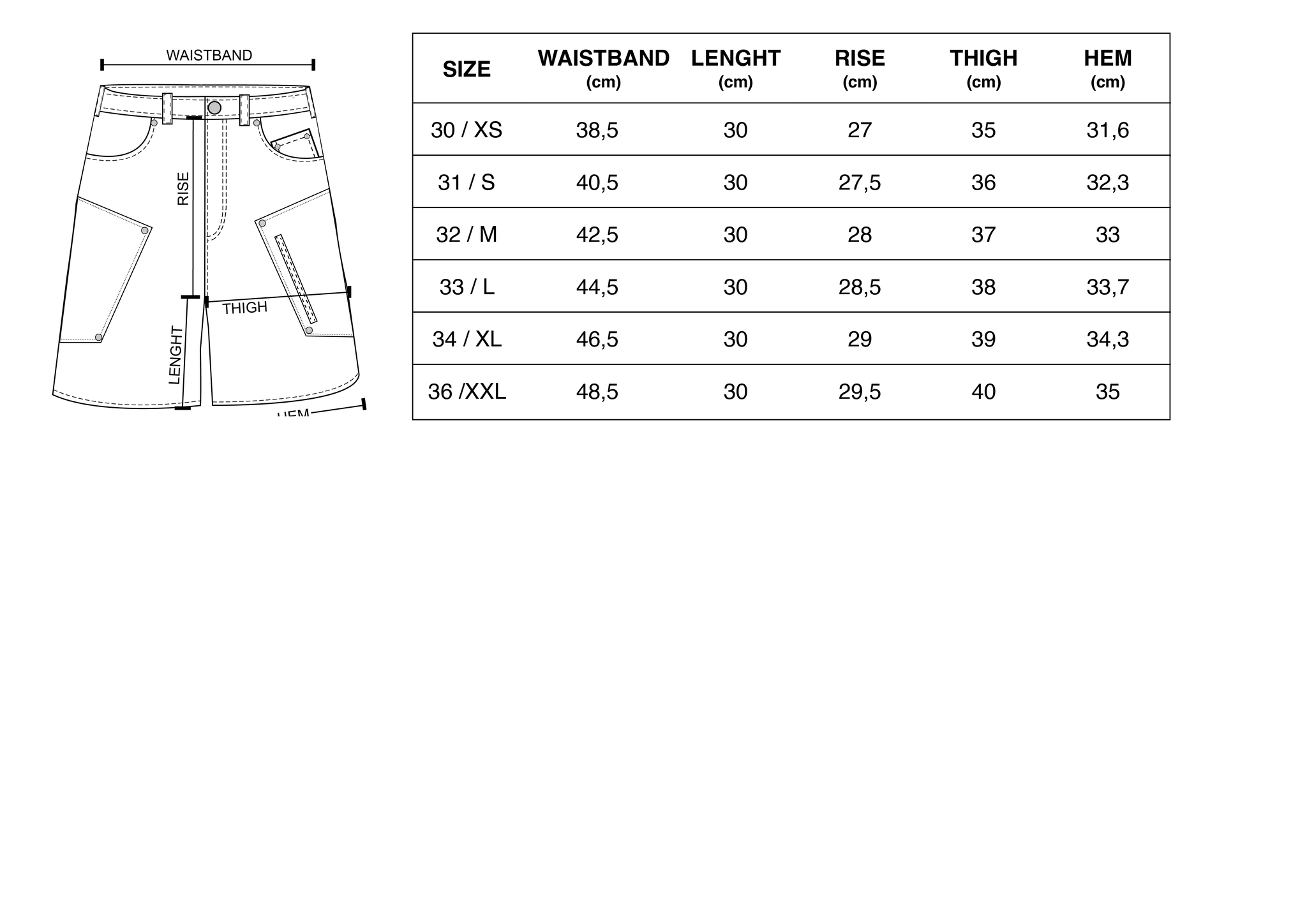 Size Guide