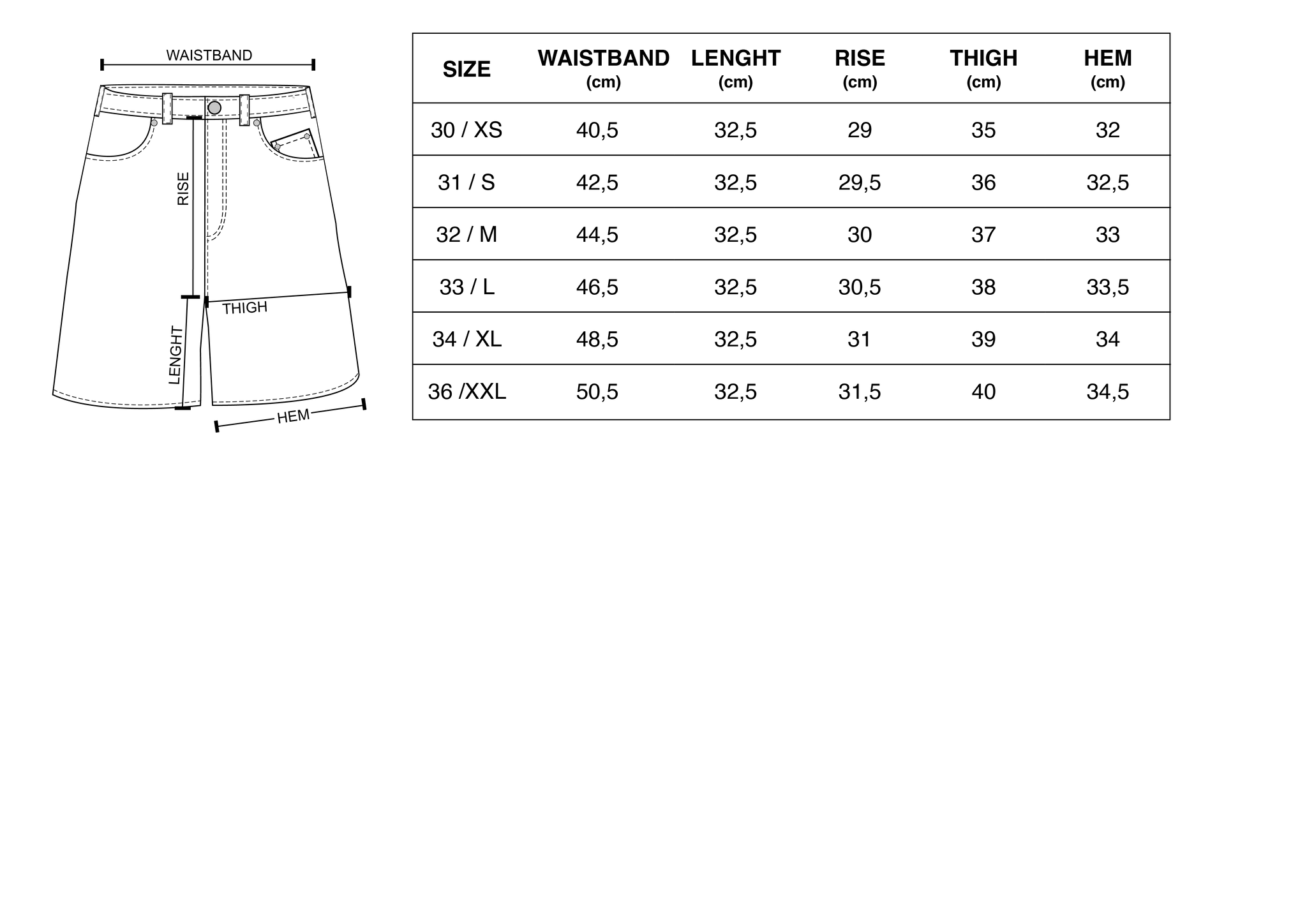Size Guide