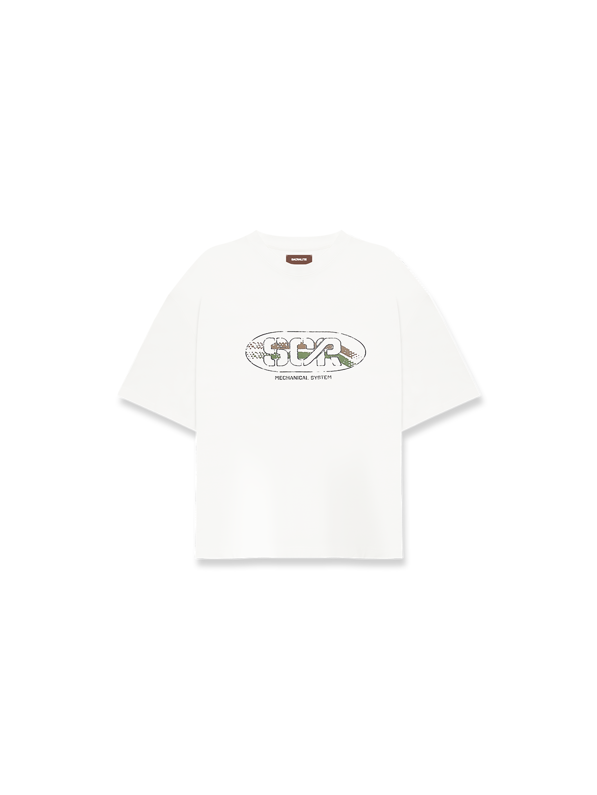 SCR T-SHIRT - OFF WHITE