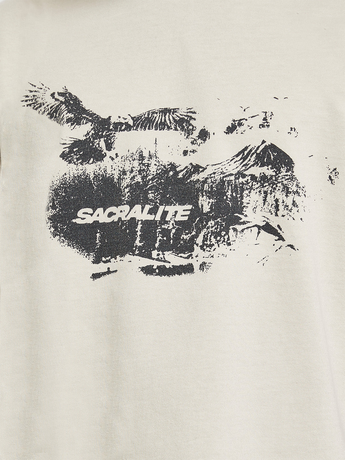 FORREST TSHIRT - BEIGE ACID WASH