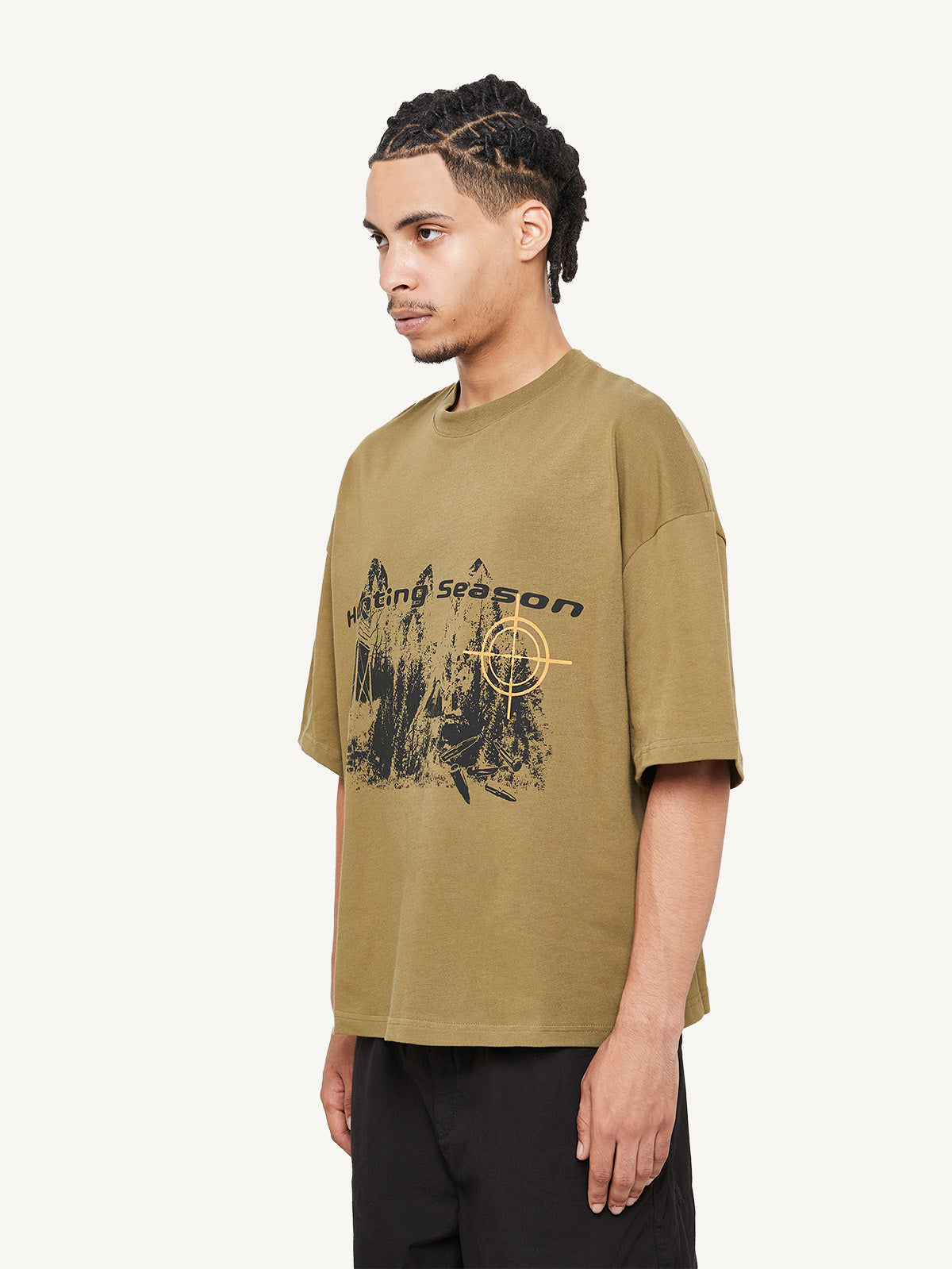 LOGO TSHIRT - KHAKI