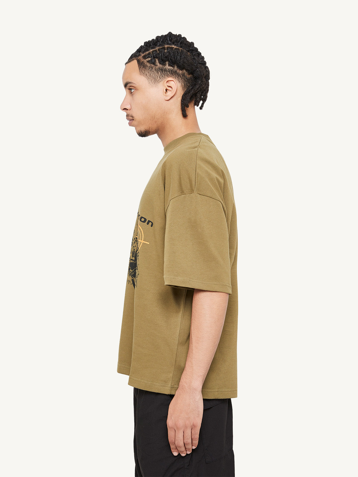 LOGO TSHIRT - KHAKI