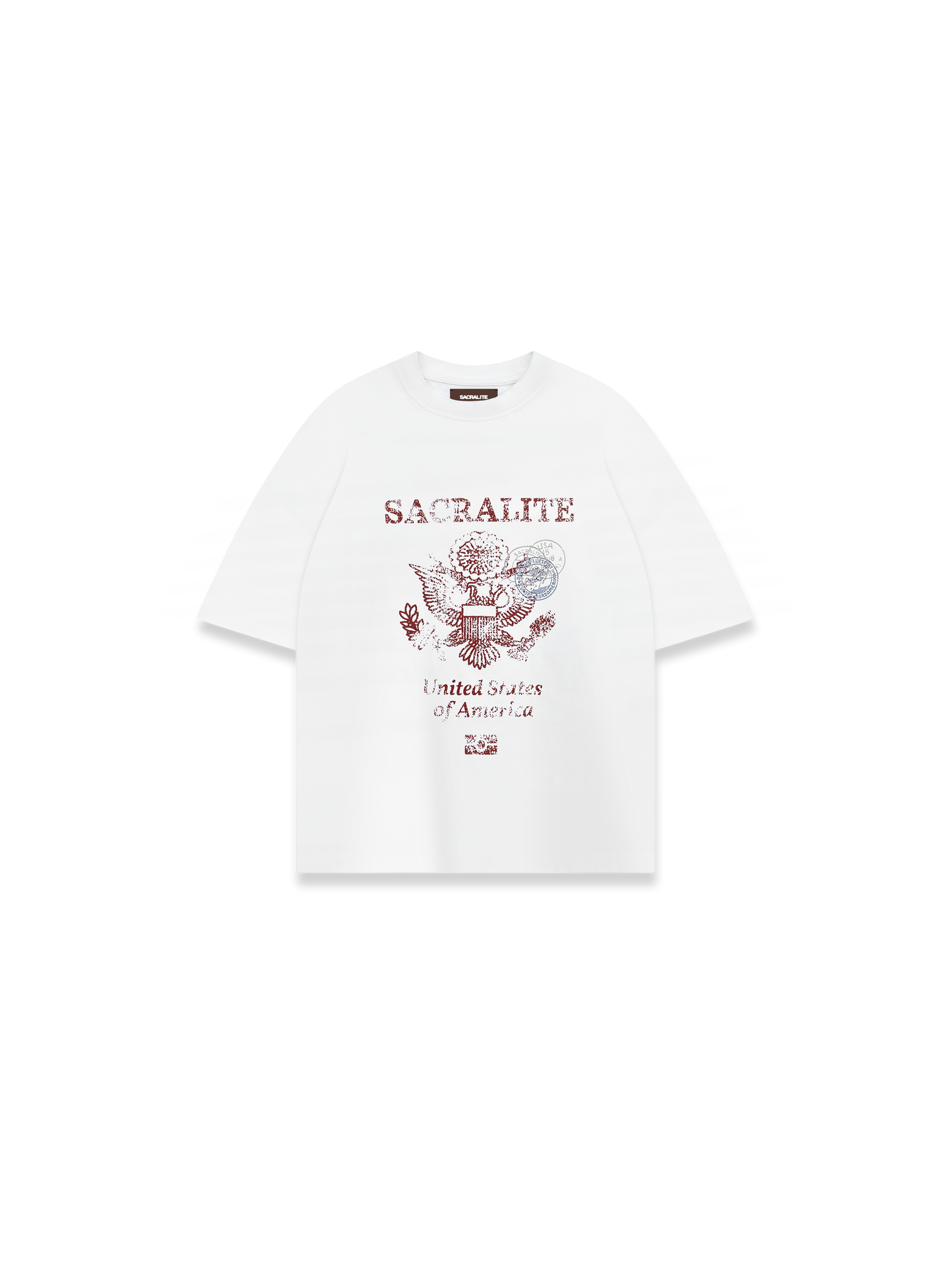 PASSPORT TSHIRT - OFF WHITE